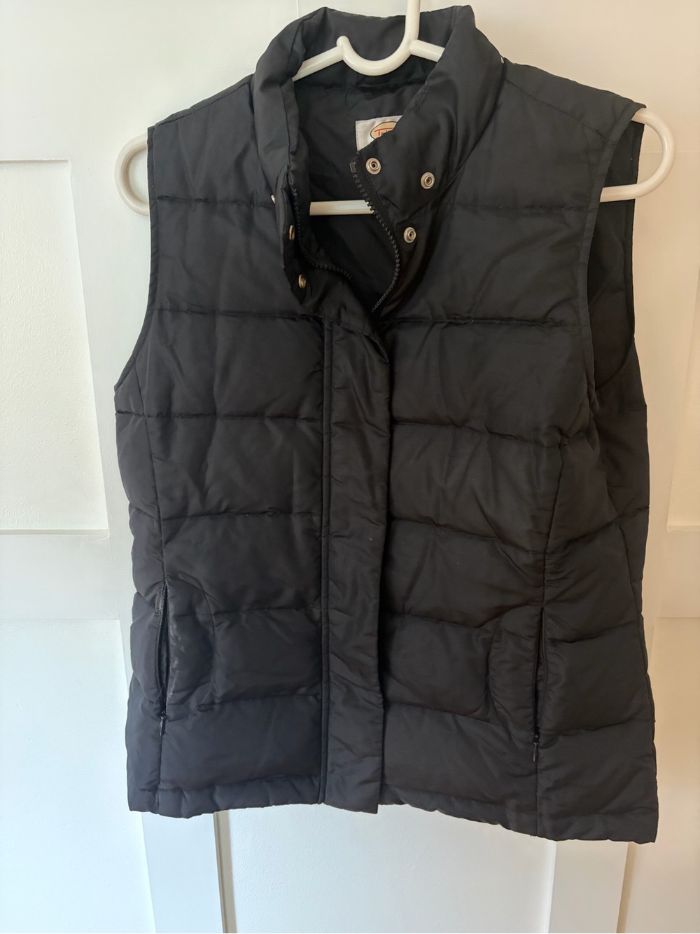 Talbots Black Quilted Puffer Vest for Women